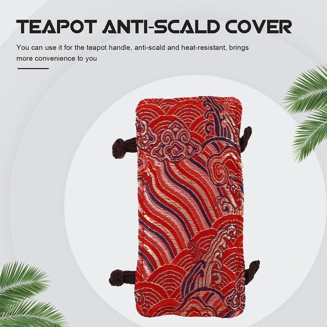 unbranded 2Ud Cubierta Aislante Para Asa De Tetera Con Tela Resistente Y Hebillas Para Protección En Cocina