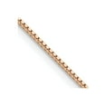 thumbnail image 3 of 14K Rose Gold .95mm Box Chain Necklace Size 16, 3 of 4