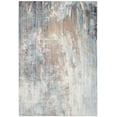 thumbnail image 2 of SAFAVIEH Monray Jaron Geometric Polyester Area Rug, Slate/Ivory, 5'1" x 7'6", 2 of 7