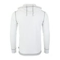 thumbnail image 4 of ZIMEGO Men's Long Sleeve Vintage Thermal Hoodie - Athletic Fit Pullover Hooded Henley Shirts, 4 of 6