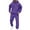 A265-Dark Purple, variant on FYDUU Men's 2 Piece Sweatsuit Sets Mens Casual Tracksuit Sports Jogging Gym Sweat Suits For Men Fall Winter Hoodies Athletic Sweatsuits Set Trendy Casual Hoodies