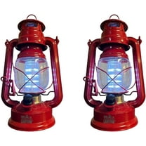 As Seen on TV Olde Brooklyn Lantern LED Technology Battery-Powered Blue Ideal for Indoor and Outdoor