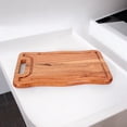 thumbnail image 2 of Premium Acacia Chopping Board with Juice Groove - 12x8x0.75inch. Best Design For Professional Chefs and Home Cooks, Wooden Cutting Board., 2 of 7