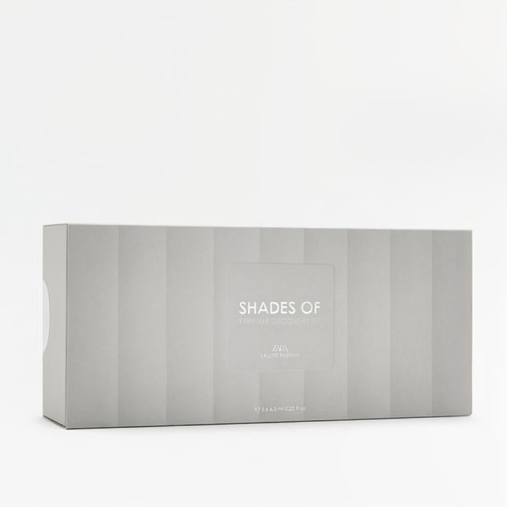 Zara Shades Of Fragrances Discovery Set Perfume for Women EDP Eau De Parfum 5x 6.5 ML (0.22 FL. OZ)