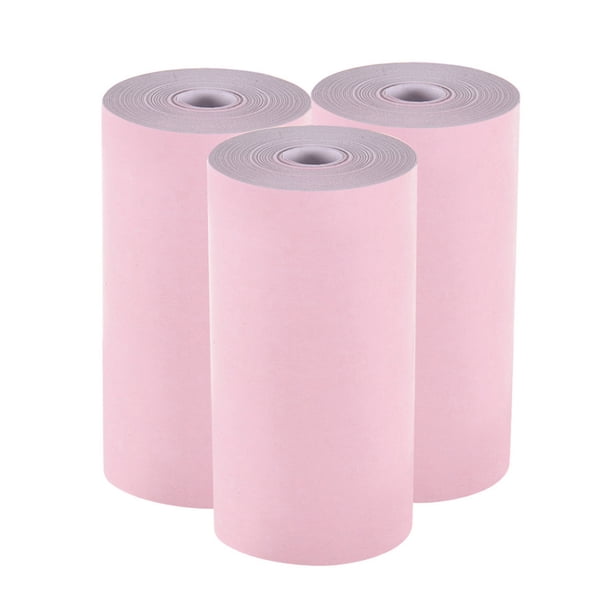Rollo de papel térmico a color de 57 * 30 mm, papel fotográfico para recibos de billetes, impresió Abody Papel térmico
