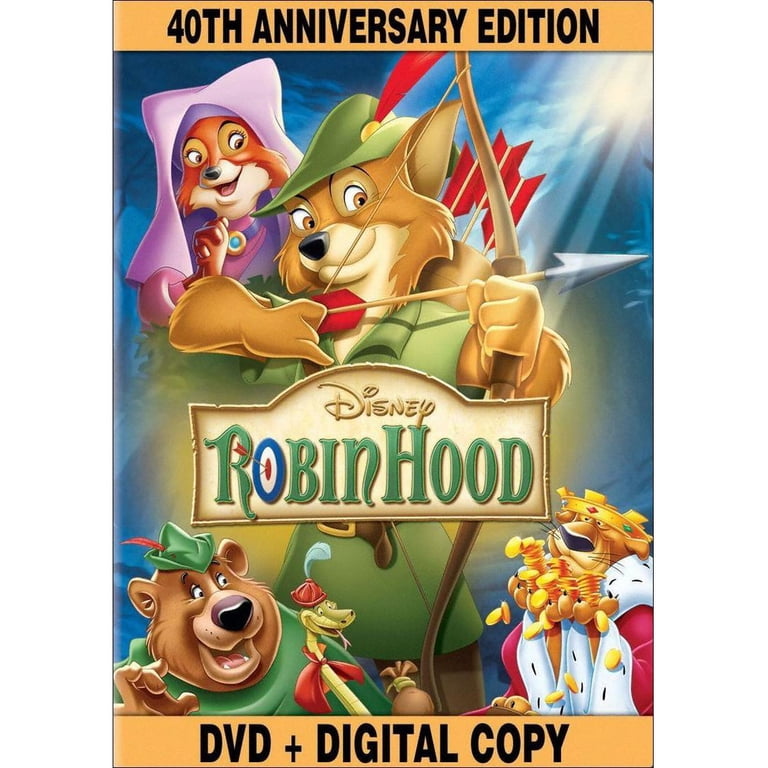 Robin Hood [DVD] ggw725x Disney's Robin Hood Movie (DVD) - 40th