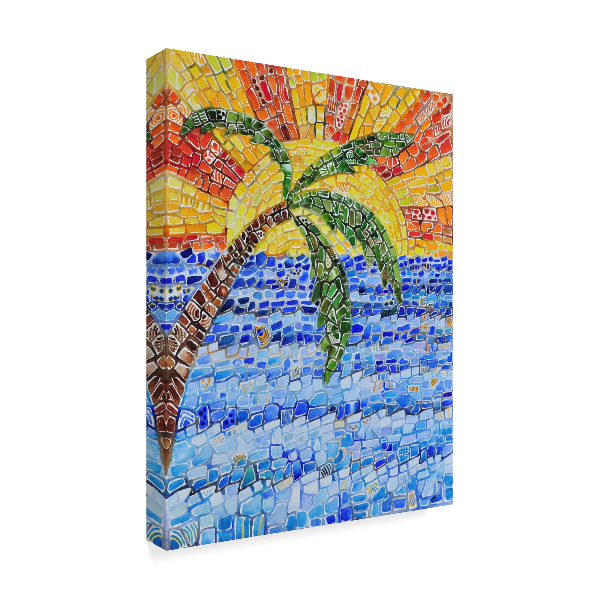 Trademark Fine Art 'Caribbean Day' Canvas Art by Charlsie Kelly