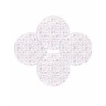 thumbnail image 7 of 13 Inch Round Placemats Set of 4, Pink Easter Non Slip Heat Insulation PP Table Mats, Watercolor Spring Bunny Eggs Flowers Washable Place Mats for Kitchen Dining Party Table Decor, 7 of 7