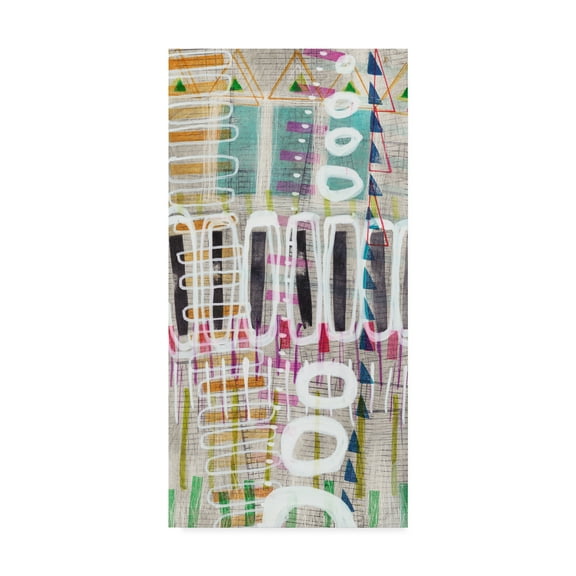 Trademark Fine Art 'UA CH Tribal One III' Canvas Art by Nikki Galapon