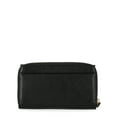 thumbnail image 3 of Time and Tru Women's Ainsley Bulk Clutch, Solid Black, 3 of 4