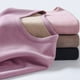 thumbnail image 5 of Jumpingount Ropa interior térmica para mujer, medias de lana de cordero para invierno, prendas íntimas elásticas calentadas para clima frío, ropa Pijama Púrpura/Conjunto/XL Jumpingount AP013086-06B, 5 of 6
