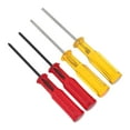 thumbnail image 4 of Fyearfly Juego de Destornilladores duraderos 2 Rectos 2 Destornilladores Cruzados plástico Acero Alta dureza Amplia aplicación Destornillador Artesanal Accesorios para el hogar, 4 of 5