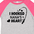 thumbnail image 4 of Inktastic I Hooked Nana's Heart with Fishing Rod Boys or Girls Toddler T-Shirt, 4 of 5