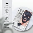 thumbnail image 6 of Iroha Nature, Face Sheet Mask for Skin Care with Activated Charcoal - Pack of 5 Pieces, 6 of 7
