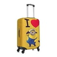 thumbnail image 3 of Cute Anime Cartoon Minions Travel Suitcase Protective Cover Trunk Case Washable Elastic Luggage Cover Fits Small Suitcase Protector Baggage With Concealed Zipper Gifts, 3 of 5
