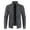 Dark Gray, variant on Njoeus Men's Full Zip Jacket Sweater Stand Collar Classic Soft Knitted Cardigan Sweaters for Men Fall Winter