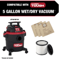 Hyper Tough 5 Gallon Wet/Dry Vac Filter Replacement Bundle High