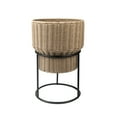 thumbnail image 1 of Better Homes & Gardens cache-pot celeste avec support, 1 of 8