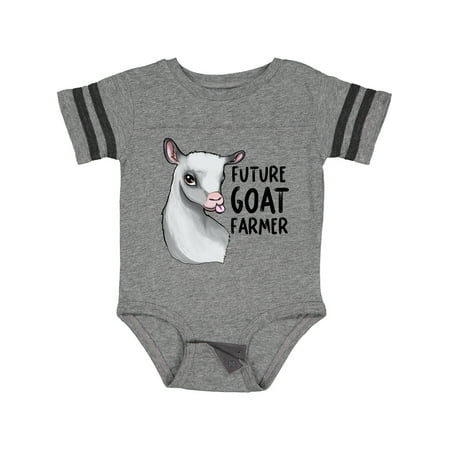 

Inktastic Future Goat Farmer Gift Baby Boy or Baby Girl Bodysuit