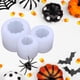 thumbnail image 1 of Inteprter Molde de calabaza 3D de silicona de 3 piezas para hacer jabón y velas con forma de calabaza distintiva no tóxica Artesanía, 1 of 4