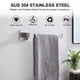 thumbnail image 3 of Accesorios para baño Juego de Accesorios de baño de 5 Piezas de Acero Inoxidable 304 Soporte de Pared Negro Mate, 3 of 8