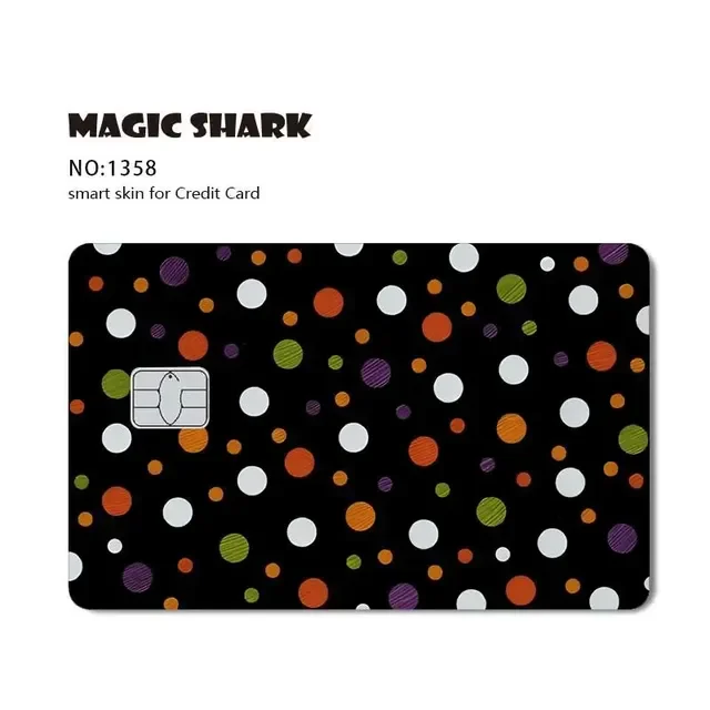 1pc Watemelon Gold Coin Hunter Anime Cartoon Smile Matte Front Cover Sticker Film Skin for Metro Debit Credit Card
