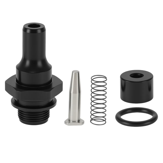 Válvula PCV N54 para BMW 335i 535i E60 E61 E71 E82 E88 E89 E90 E91 E92 E93 X6 Z4 Motores Twin Turbo, Válvula de Ventilación Positiva del Cárter N54 1127565284, Negra
