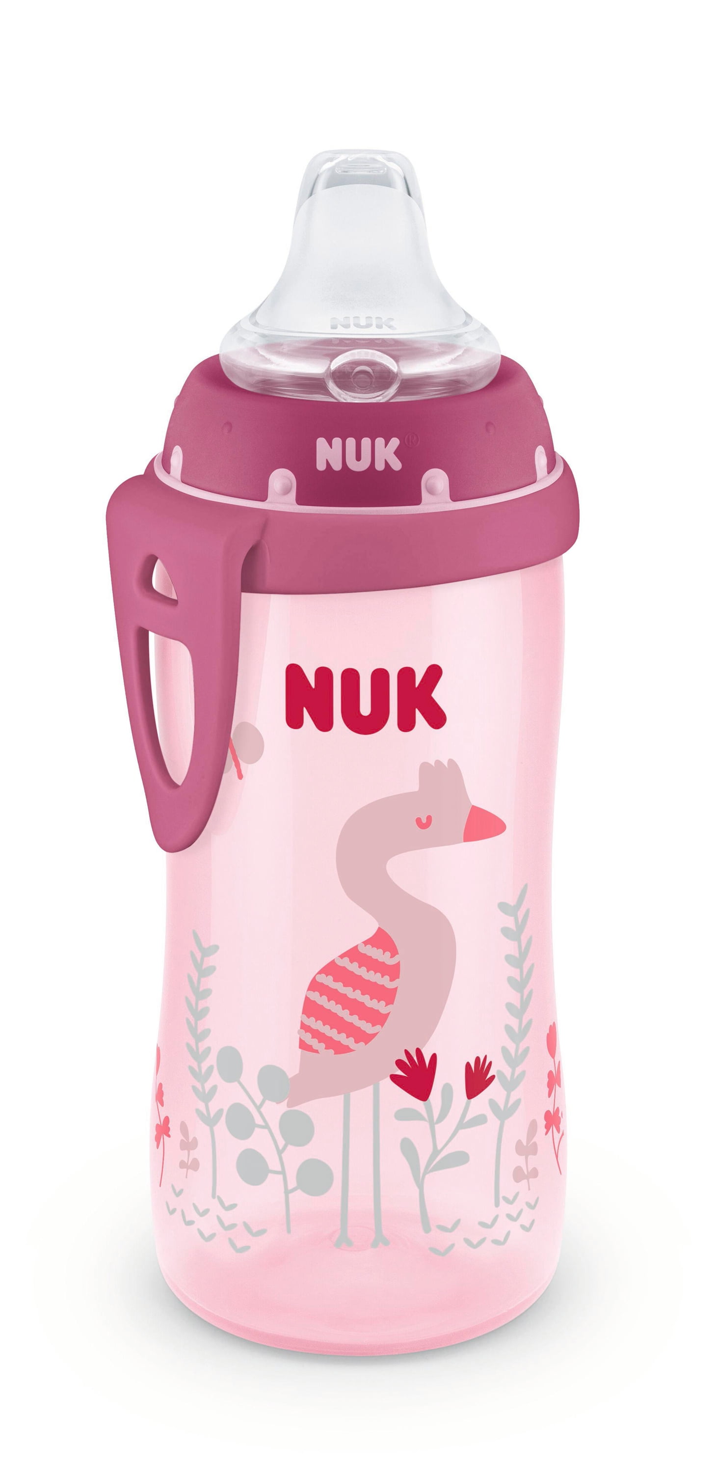 pink nuk bottles