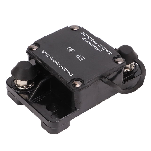 Automatic Reset Circuit Breaker, UL Rated 94V-0 Housing Marine Circuit Breaker for Trucks Buses RVs Battery
