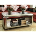 thumbnail image 2 of Nauticalmart Black Hawk Coffee Table Aluminum Aviator Furniture Home & Office Decor (48 Inches), 2 of 5