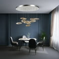 Ice Cold Ceiling Light Luxury Stainless Steel High Ceiling Chandelier ...