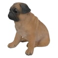 thumbnail image 2 of Décor de Jardin Statue d'Animal Assis Pug, 2 of 4