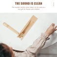thumbnail image 2 of OULII 1Pack Hardwood Percussion Block Noise Maker for Event Beige Designed for Children Music, 2 of 7