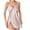 Pink, variant on ZyeKqe Womens Nightgown Sleeveeless Adjustable Straps Chemise V Neck Nightshirts Backless Mini Dress Lingerie Sleepwear