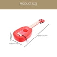 thumbnail image 2 of Simulated Guitar Toy Mini Plastic Guitar Toy Lifelike Ukulele Model Party Decoration, 2 of 9