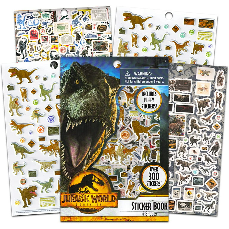 Dinosaur sticker pack – Loubiblu