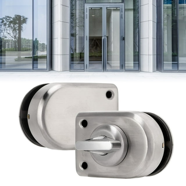 Cerradura de puerta corrediza de vidrio,Cerradura de puerta de vidrio Puerta corrediza ovalada Barra de seguridad Cerradura de puerta de ducha Solución innovadora Jadeshay A
