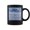 Black, variant on Lone Penguin Walking Toward Mountain Meme Coffee Mugs