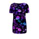 thumbnail image 5 of ICHUANYI Clearance Fashion Woman Causal Round Neck Printing Blouse Short Sleeve T-Shirt Summer Tops(Purple, L) ICHUANYI WER2023080803444, 5 of 5