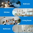 thumbnail image 6 of DAYBETTER A19 LED Light Bulbs, 100W Equivalent,5000K Daylight, 15W 1500 Lumens,E26 Standard Base,UL Listed,Lighting for Bedroom Living Room Home Office,12 Pack, 6 of 6