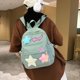 thumbnail image 2 of Mochila Mujer Kawaii Estrella Estampado Niñas Estética Mochila De Viaje Verde, 2 of 7