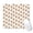 Cat Box Orange, variant on 27x32cm Mouse Pad, Non-Slip Waterproof Rubber Base, Smooth Precise Desk Mat,Cat Leaf Silhouette White Pattern