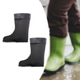 thumbnail image 4 of yuksok Rain Boot Liner Thermal Comfortable Shoe Insert for Snow Work Hiking Outdoor 40, 4 of 9
