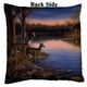 thumbnail image 2 of ABPHQTO River Edge Deers Funda de almohada, River Edge Deers Reversible Sirena Funda de almohada con lentejuelas Funda de cojín para decoración del hogar 50x50 cm ABPHQTO FishPillow-QQ-36-20x20, 2 of 2
