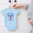 thumbnail image 5 of Island Lovin Puerto Rican Pride PR Bodysuit Jumper Girls Infant Baby Brisco Brands NB, 5 of 6
