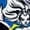 ROYAL BLUE, variant on Marvel X-Men - Storm Metal - Juniors Cropped Graphic T-Shirt