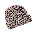 thumbnail image 2 of Dress Choice Unisex Winter Hats Trendy Leopard Print Cuffed Beanie Double Layers Thick Knitted Soft Warm Slouchy Skull Ski Cap for Women Men, 2 of 8
