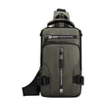 thumbnail image 1 of Sac de Poitrine Extérieur Multifonction Mode Décontractée Sac Bandoulière Messager avec Conception en Tissu Spatial Durable, 1 of 6