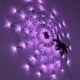 thumbnail image 5 of Decoración Luz Ambiental Halloween Spider Net Light Remote Black Spider Net Lamp Party Decor (USB púrpura), 5 of 8