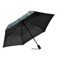 thumbnail image 2 of FORMRS Travel Umbrella Folding Auto Open Close Windproof Rain UV Protection, Green Night Deer, 2 of 8